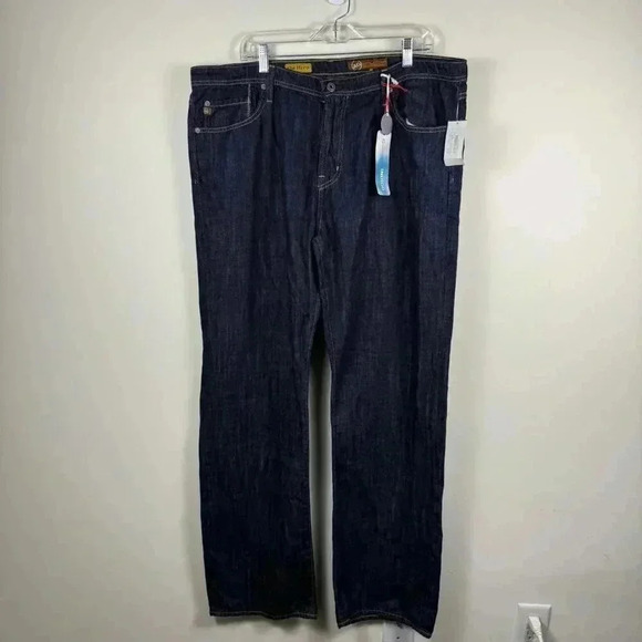 NWT Adriano Goldshmied The Hero Straight Relaxed Jeans 40x34 - Picture 2 of 5